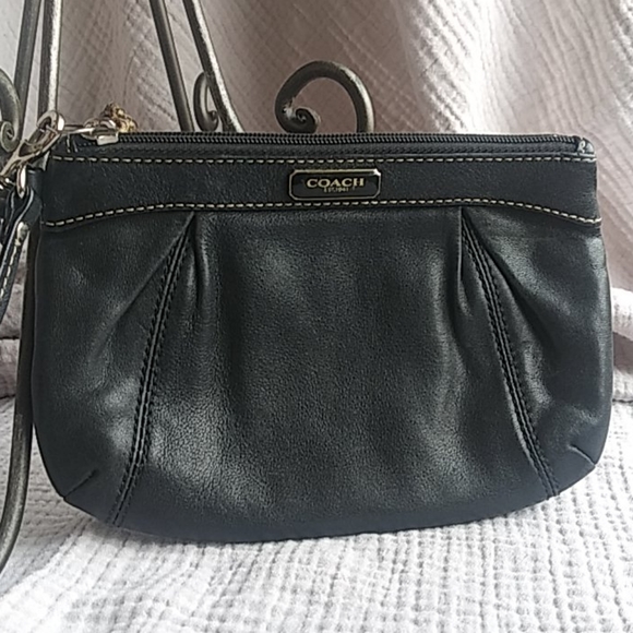 Coach Handbags - Black Coach Wristlet